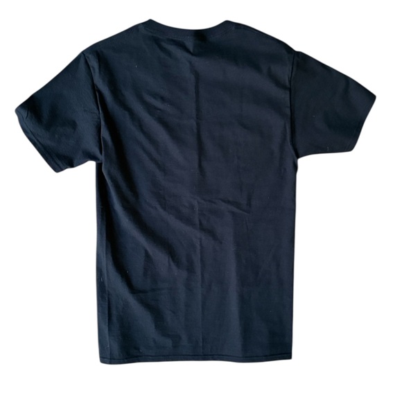 Fruit of the Loom Black University T-Shirt - Picture 2 of 8